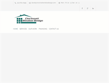Tablet Screenshot of cincinnatiwindowdesign.com